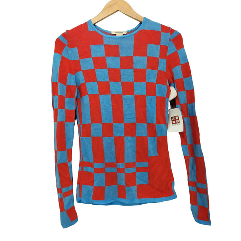 パロマウール paloma-wool スペイン製 EL VALLE バイカラー レーヨン プルオーバー ニット レディース import:S