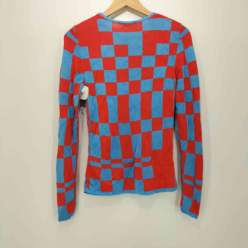 パロマウール paloma-wool スペイン製 EL VALLE バイカラー レーヨン プルオーバー ニット レディース import:S