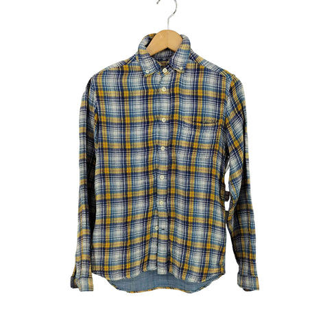 マイヨ maillot ボタンダウン チェックシャツ レディース JPN:2