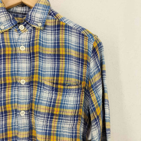 マイヨ maillot ボタンダウン チェックシャツ レディース JPN:2