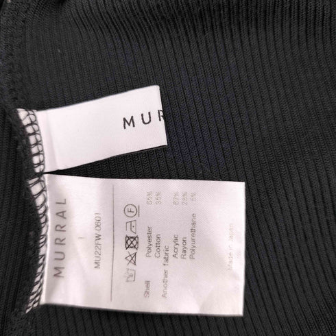ミューラル MURRAL 22FW Ivy long sleeve top レディース JPN:1