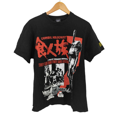 ハードコアチョコレート HARDCORE CHOCOLATE フロントプリントクルーネック半袖Tシャツ 映画Tee メンズ JPN:M