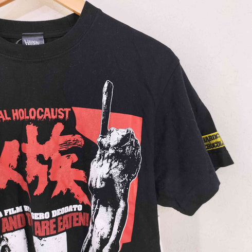 ハードコアチョコレート HARDCORE CHOCOLATE フロントプリントクルーネック半袖Tシャツ 映画Tee メンズ JPN:M