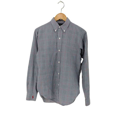ラルフローレン RALPH LAUREN ポニー無し ボタンダウン チェックシャツ レディース US:8