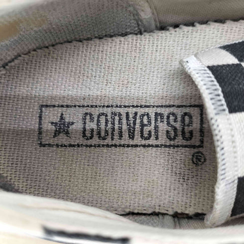 コンバース CONVERSE 90S 日本製 チェッカーフラッグ ローカットスニーカー メンズ CONVERSE:7 1/2