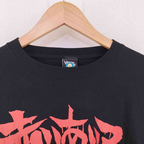 ハードコアチョコレート HARDCORE CHOCOLATE フロントプリントクルーネック半袖Tシャツ ヒーローTee メンズ JPN:M