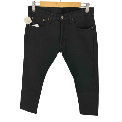 リーバイス Levis 501 後染めブラック ストレッチデニム メンズ W32/L32