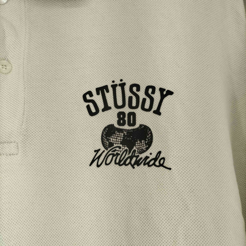 ステューシー Stussy コットン S/S ポロシャツ メンズ import:L