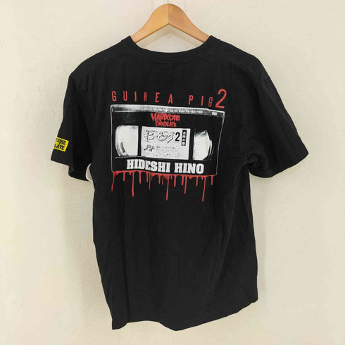 ハードコアチョコレート HARDCORE CHOCOLATE フロントプリントクルーネック半袖Tシャツ ホラー映画Tee メンズ JPN:M