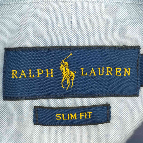 ラルフローレン RALPH LAUREN スモールポニー刺繍 S/S BDシャツ メンズ import:XS
