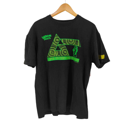 ハードコアチョコレート HARDCORE CHOCOLATE フロントプリントクルーネック半袖Tシャツ 雑誌Tee メンズ JPN:L