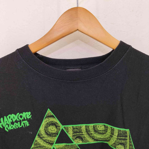 ハードコアチョコレート HARDCORE CHOCOLATE フロントプリントクルーネック半袖Tシャツ 雑誌Tee メンズ JPN:L