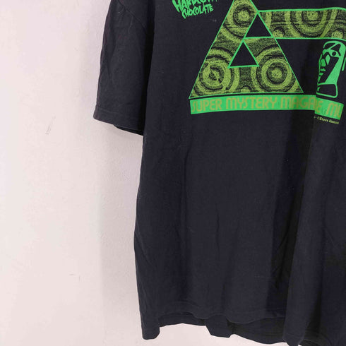 ハードコアチョコレート HARDCORE CHOCOLATE フロントプリントクルーネック半袖Tシャツ 雑誌Tee メンズ JPN:L