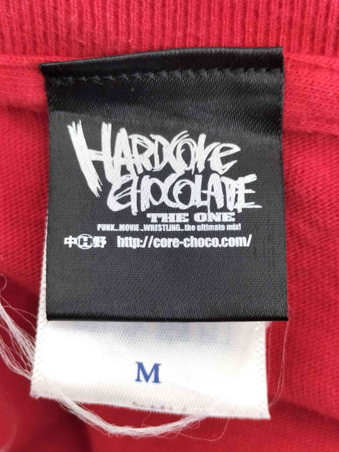 ハードコアチョコレート HARDCORE CHOCOLATE フロントプリントクルーネック半袖Tシャツ 映画Tee メンズ JPN:M