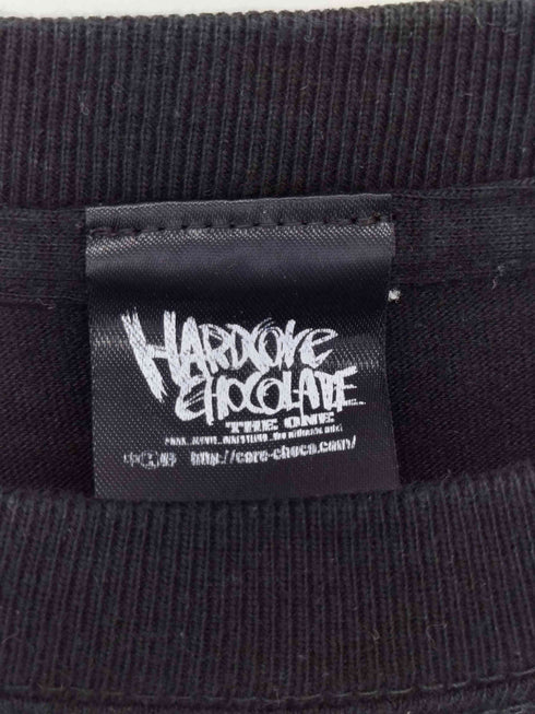 ハードコアチョコレート HARDCORE CHOCOLATE フロントプリントクルーネック半袖Tシャツ 人物Tee メンズ JPN:M
