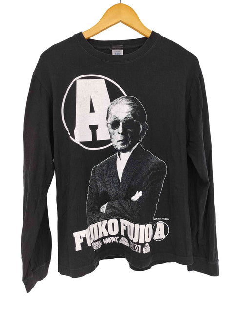 ハードコアチョコレート HARDCORE CHOCOLATE フロントプリントクルーネック長袖Tシャツ 人物Tee メンズ JPN:M