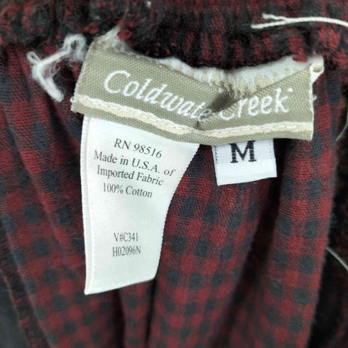 コールドウォータークリーク Coldwater Creek USA製 パッチワークスカート レディース import:M