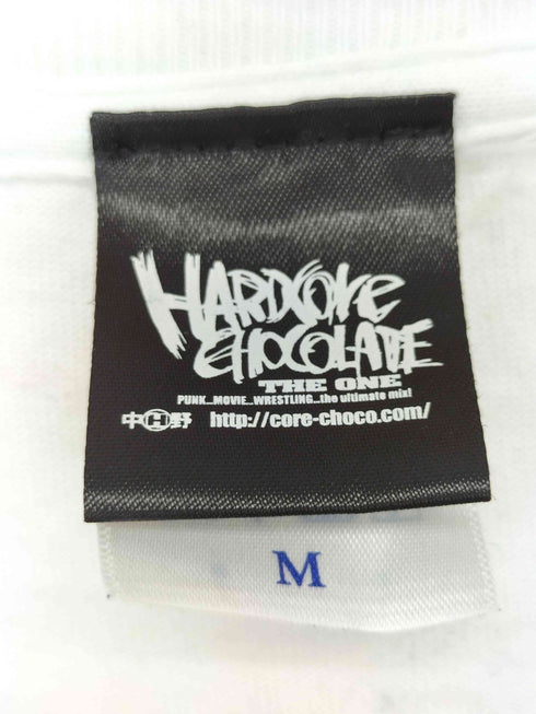 ハードコアチョコレート HARDCORE CHOCOLATE フロントプリントクルーネック長袖Tシャツ 映画Tee メンズ JPN:M