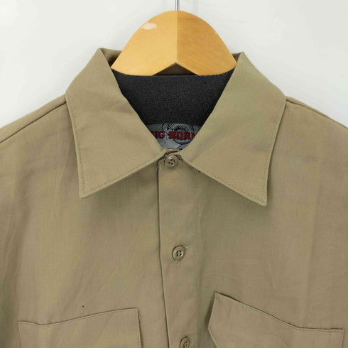 ディーシー DEECEE BIG HORN 80S S/S ワークシャツ メンズ import:M