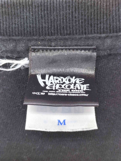ハードコアチョコレート HARDCORE CHOCOLATE フロントプリントクルーネック長袖Tシャツ 映画Tee メンズ JPN:M