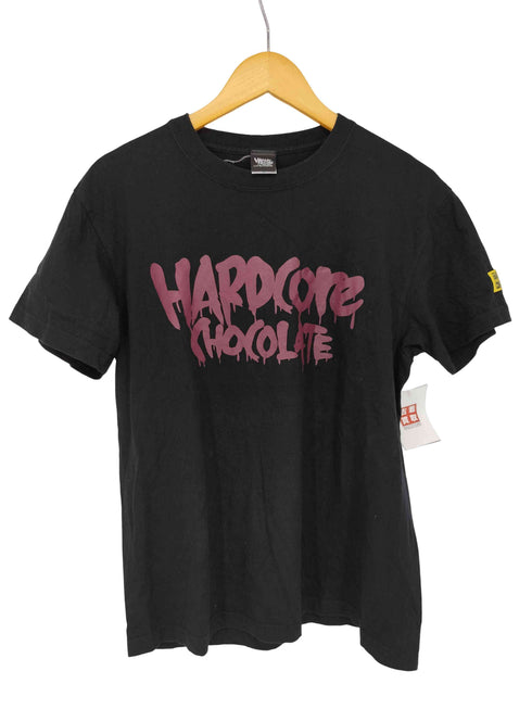 ハードコアチョコレート HARDCORE CHOCOLATE フロントプリントクルーネック半袖Tシャツ フルメルティッドロゴ メンズ JPN:M