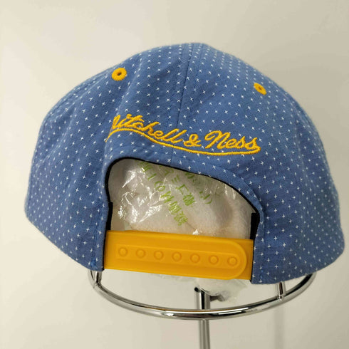 ミッチェルアンドネス mitchell&ness ドット ロゴ刺繍キャップ メンズ