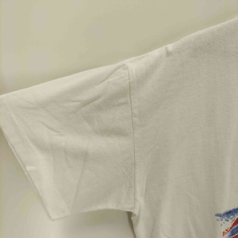 アディダスオリジナルス adidas Originals USA製 万国旗タグ シングルステッチプリントTシャツ メンズ import:M
