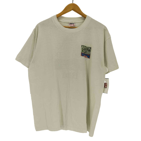 オニータ ONEITA USA製 シングルステッチ両面プリントクルーネックTシャツ メンズ import:XL