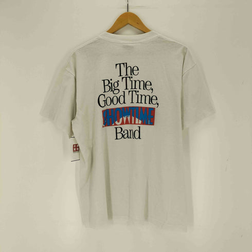 オニータ ONEITA USA製 シングルステッチ両面プリントクルーネックTシャツ メンズ import:XL