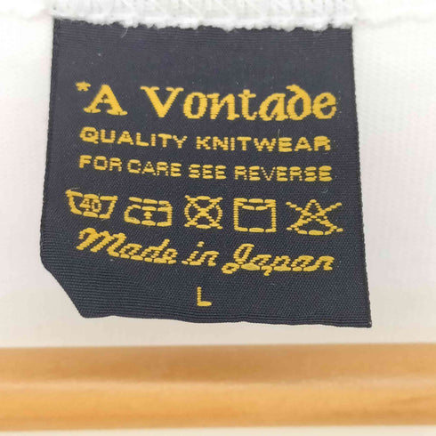 アボンタージ A VONTADE ドローコード付き S/S ポケットTEE メンズ JPN:L