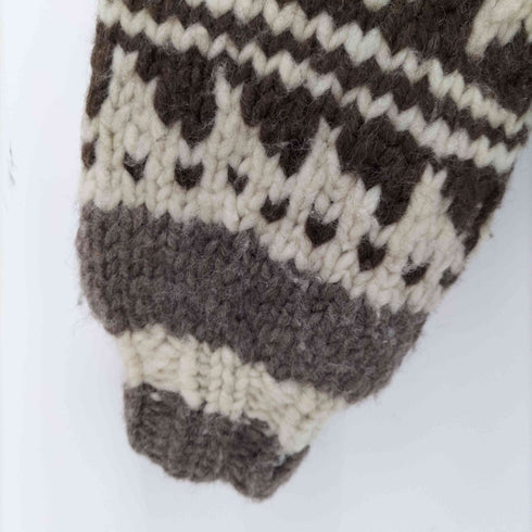 ダブルアールエルラルフローレン RRL RALPH LAUREN 90S 三ツ星タグ HAND KNIT カウチンニット サンダーバード メンズ import:L