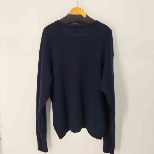 ポロバイラルフローレン Polo by RALPH LAUREN 90S 星条旗ウールニット メンズ import:XL