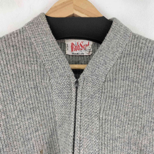 ROB SCOT 60S ジップウール混カーディガン メンズ import:M