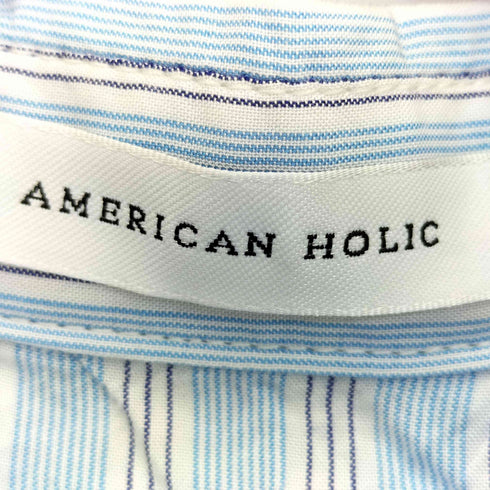 アメリカンホリック AMERICAN HOLIC サラックールフレンチスリーブシャツ レディース JPN:M
