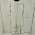 ヌキテパ NE QUITTEZ PAS Crimp Cotton Check Embroidery Flare Cuff Dress レディース JPN:M