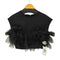 クヌースマーフ Knuth Marf 23SS docking tulle tops ドッキングチュールトップス レディース FREE