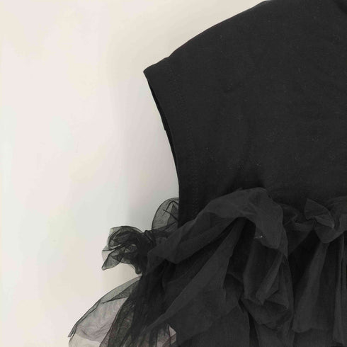 クヌースマーフ Knuth Marf 23SS docking tulle tops ドッキングチュールトップス レディース FREE