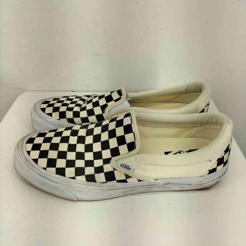 バンズ VANS PREMIUM SLOP-ON CHECKER FLAG メンズ JPN:27
