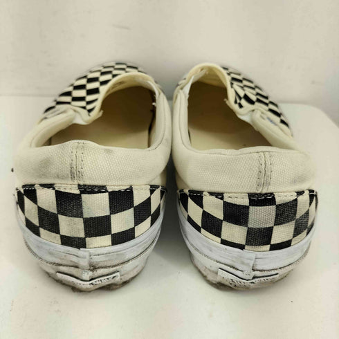 バンズ VANS PREMIUM SLOP-ON CHECKER FLAG メンズ JPN:27