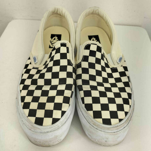 バンズ VANS PREMIUM SLOP-ON CHECKER FLAG メンズ JPN:27