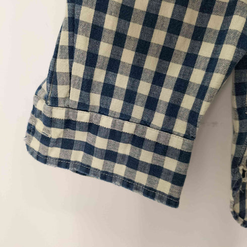 ダブルアールエルラルフローレン RRL RALPH LAUREN L/S ブロックチェックシャツ メンズ import:XL