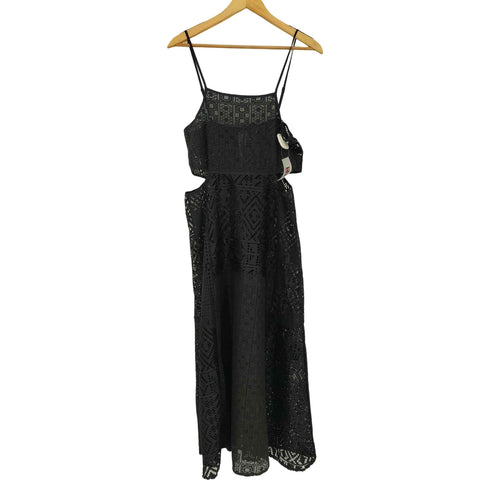 フォルクシー forksy. 2WAYカットアウトレースロングワンピース レディース JPN:M
