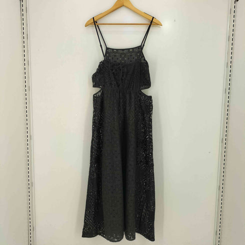 フォルクシー forksy. 2WAYカットアウトレースロングワンピース レディース JPN:M