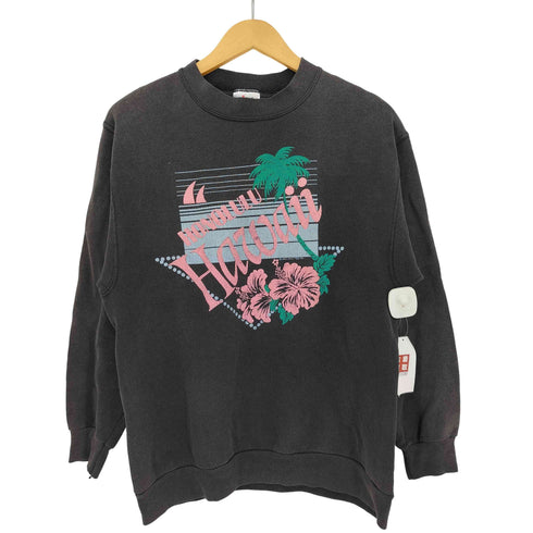 Tee Jays 90s USA製 ハワイ ホノルルプリント スウェット メンズ JPN:M