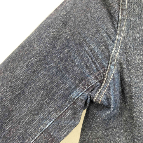 バーンアウト Burnout ロゴ刺繍 デニムカバーオール メンズ M
