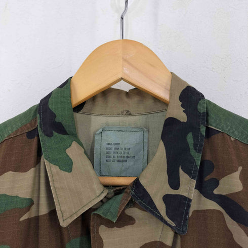 ユーエスアーミー U.S. ARMY SELMA APPAREL CAMO COMBAT JACKET メンズ S-XS