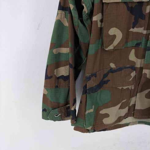 ユーエスアーミー U.S. ARMY SELMA APPAREL CAMO COMBAT JACKET メンズ S-XS