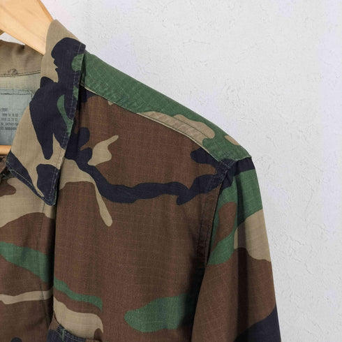 ユーエスアーミー U.S. ARMY SELMA APPAREL CAMO COMBAT JACKET メンズ S-XS
