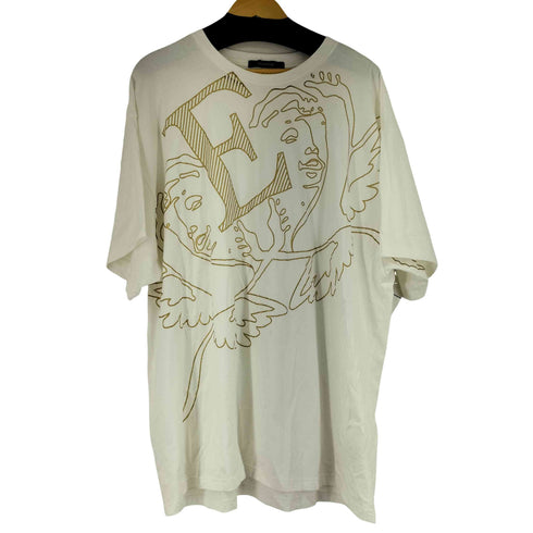ERIUTSUGI フロントプリント S/S Tシャツ メンズ