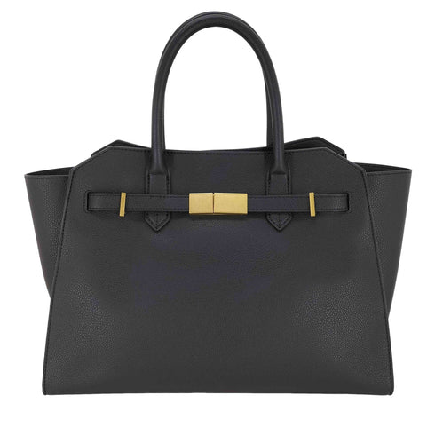 ミラオーウェン Mila Owen 24AW ベルト付きラージハンドバッグ レディース